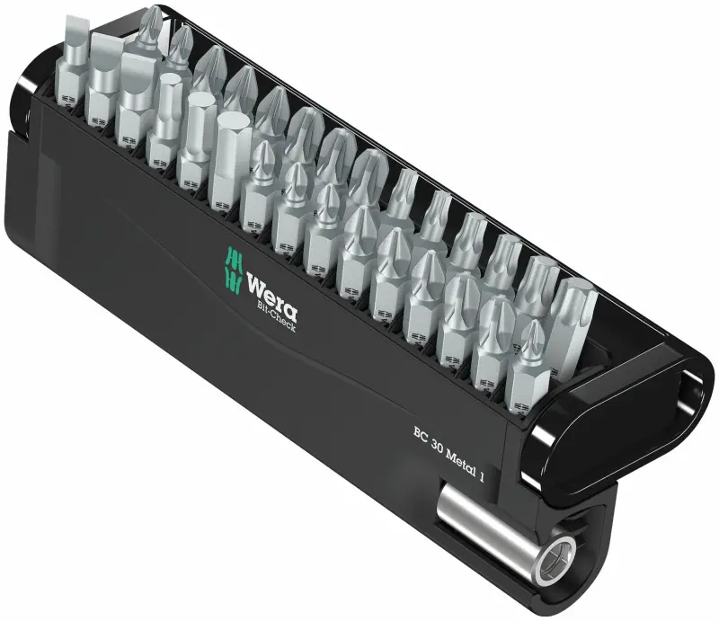 Wera 057434 Houževnaté bity Bit-Check 30 Metal 1 s držákem 899/4/1 (Sada 30 dílů) (W05057434001)