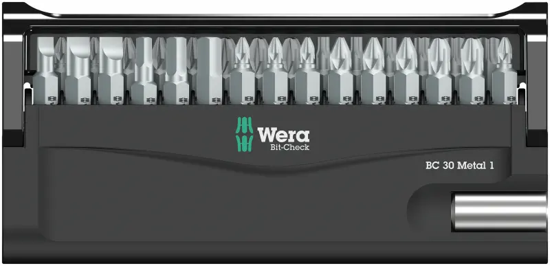 Wera 057440 Šroubovací bity 1/4" Bit-Check 30 Metal 1 SB (Sada 30 dílů) (W05057440001)