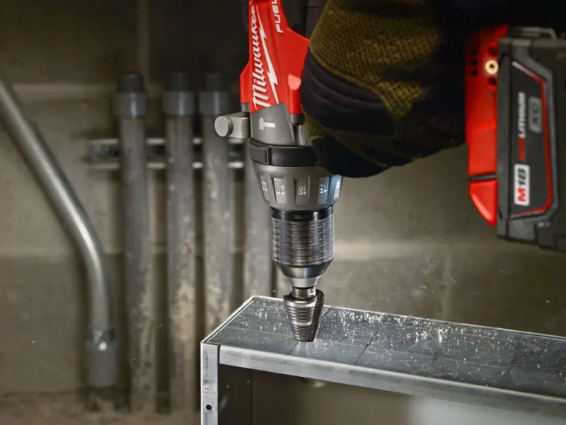 Stupňovité vrtáky + vrták do kovu Thunderweb Milwaukee Combo sada (10 ks) 48899350 (MI48899350)