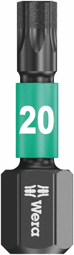 Wera 057624 Bit 1/4" Torx TX 20 typ 867/1 IMP DC Impaktor (W05057624001)