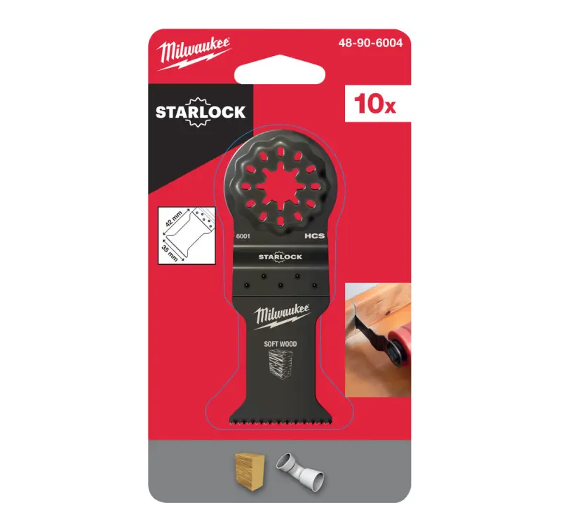 Nůž na ponorné řezání do dřeva 35x42mm (10ks) (MI48906004)