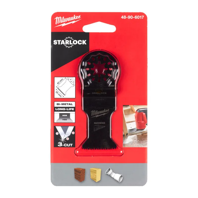 Nůž na rychlé ponorné řezání do dřeva s hřeby 35x4 (MI48906017)