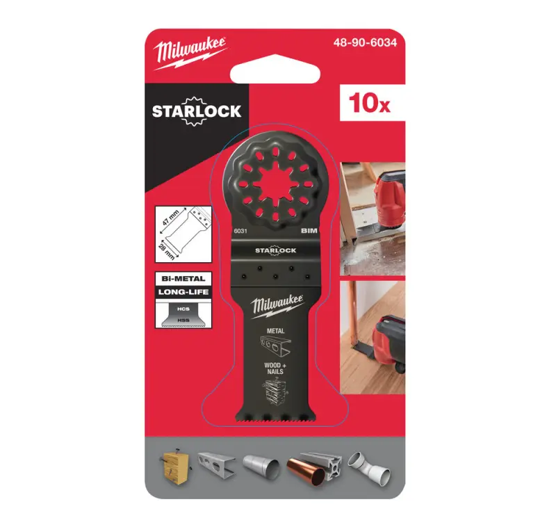 Nůž na ponorné řezy do multimateriálu 28x47mm (10k (MI48906034)