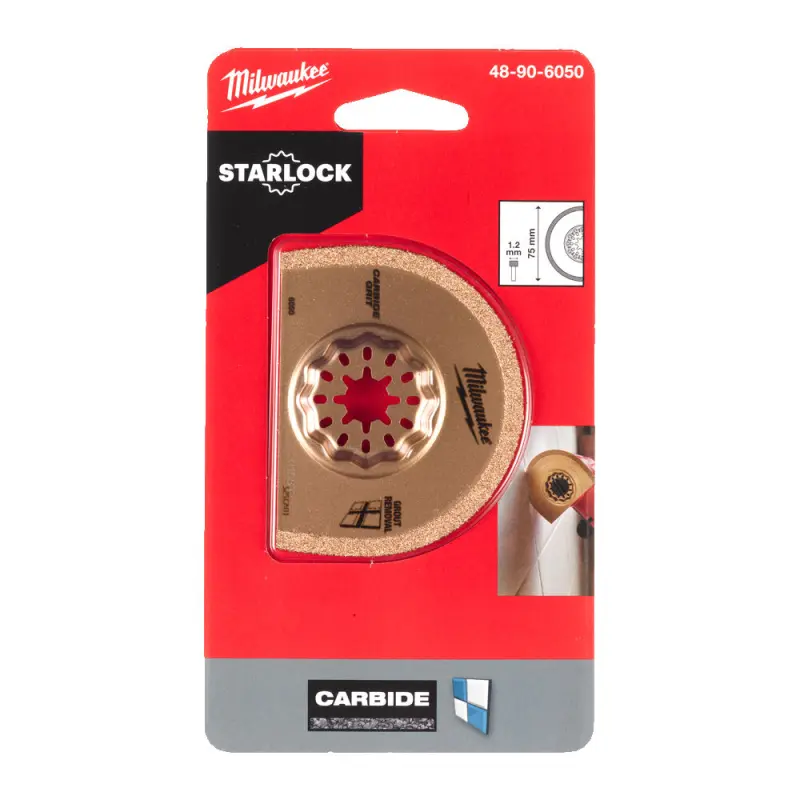 Karbidový nůž na odstranění spárovací hmoty 75x1,2 (MI48906050)