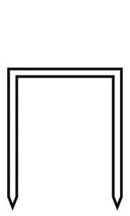 Spony Typ 80, 10 mm (KG 16), 5 000 ks