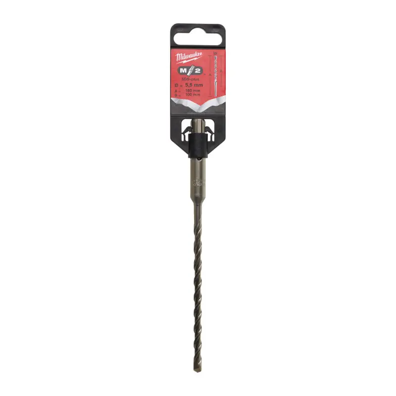 Dvoubřitý vrták Milwaukee 4932340408 M2 pr. 5,5 x 160 mm, SDS-Plus (MI4932340408)