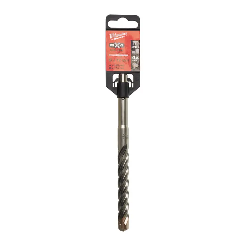 Vrták SDS-Plus MX4 čtyřbřitý pr. 12 x 100 x 160 mm Milwaukee 4932352031 (MI4932352031)