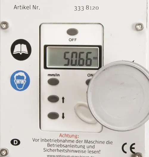 Vrtačko-frézka OPTImill BF 20 Vario