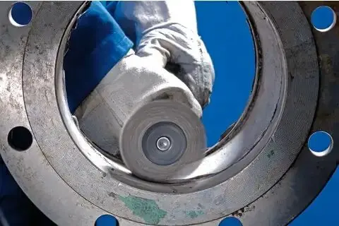 Kotoučový kartáč 50 mm na stopce Pferd POS RBU 5015/6 INOX 0,20, zvlněný (PF4007220070598)