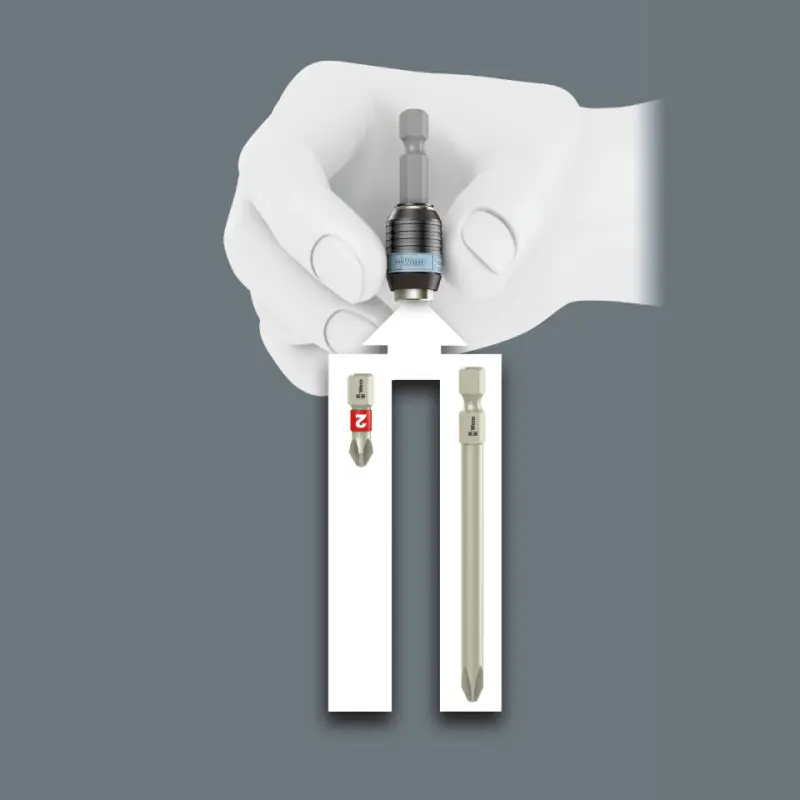 Wera 071110 Nerezové bity 1/4" Bit Check® 10 Stainless 1 (Sada 10 dílů) (W05071110001)