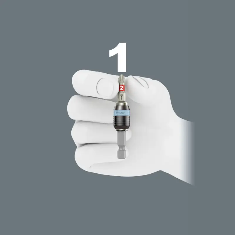 Wera 071110 Nerezové bity 1/4" Bit Check® 10 Stainless 1 (Sada 10 dílů) (W05071110001)