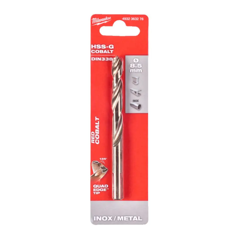 Vrták do kovu HSS-G Milwaukee 4932363276 pr. 8,5 mm (MI4932363276)