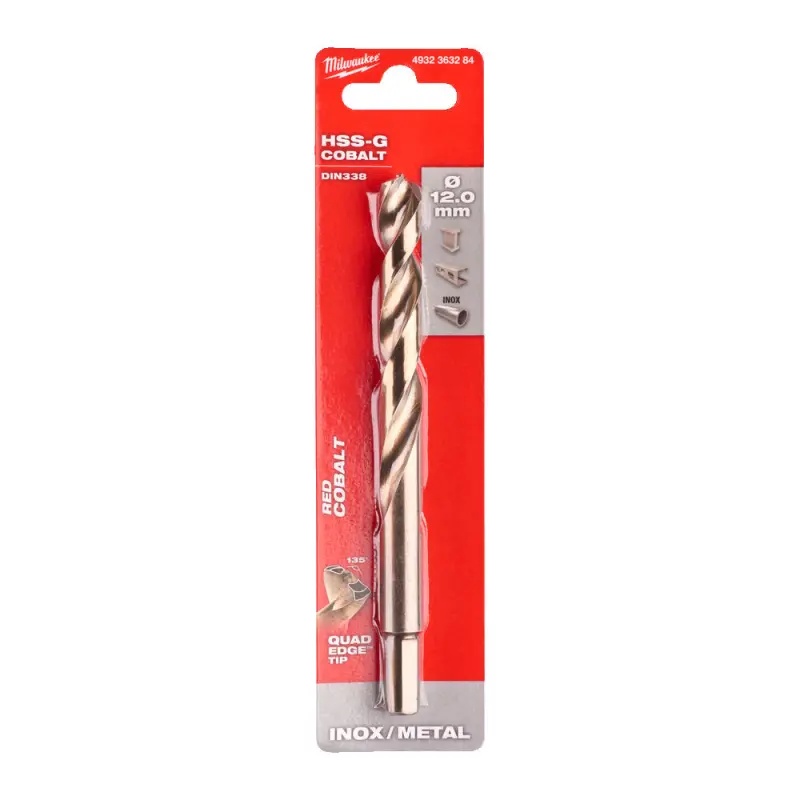 Vrták do kovu HSS-G Milwaukee 4932363284 pr. 12,0 mm (MI4932363284)