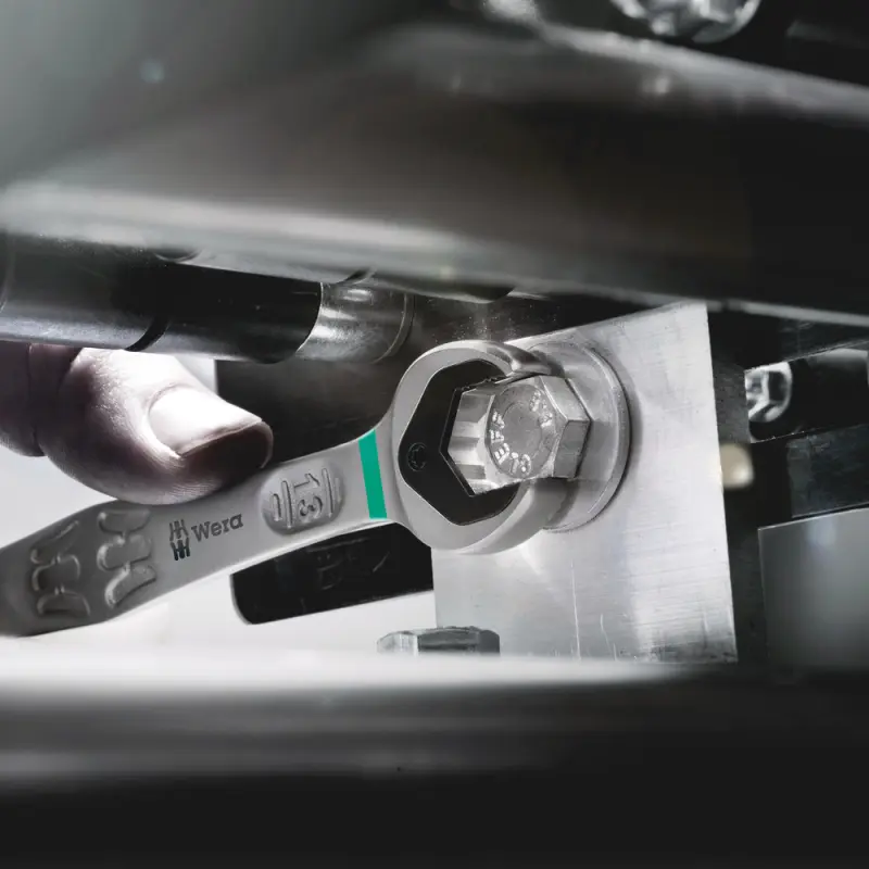 Wera 073284 Očkoplochý ráčnový klíč 9/16" 6000 Joker, palcový (W05073284001)