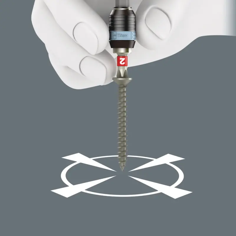 držák bitů universální, s magnetem 1/4"x50 typ 388 (W05073616001)