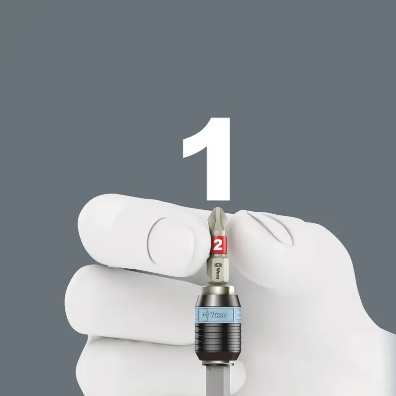 držák bitů universální, s magnetem 1/4"x50 typ 388 (W05073616001)