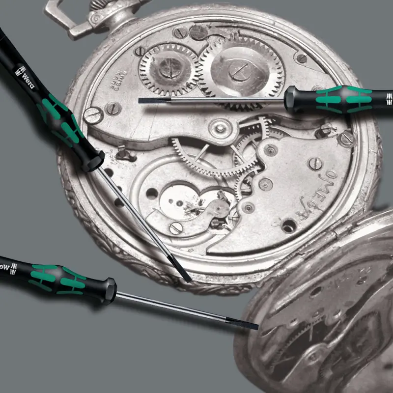 Wera 073675 Šroubováky pro elektroniku Kraftform Micro 12 Universal 1 (Sada 12 dílů) (W05073675001)