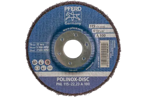 Brusný kotouč POLINOX Pferd PNL 115-22,23 A 100 (PF4007220104224)