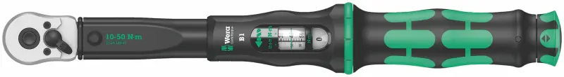 Wera 075610 Momentový klíč Wera Click-Torque B 1 s přepínací ráčnou 3/8