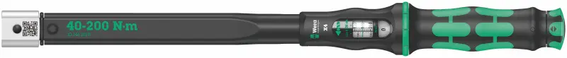 Wera 075654 Momentový klíč Wera Click-Torque X 4 pro nástrčné nástroje 14x18mm (40 - 200 Nm) (W05075654001)