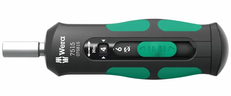 Wera 075815 Momentový šroubovák Kraftform Safe-Torque Speed. Typ 7515 (2 ÷ 6 Nm) (W05075815001)