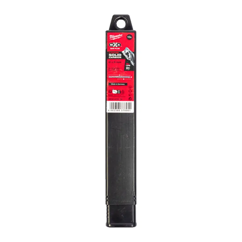 Čtyřbřité vrtáky Milwaukee 4932430234 MX4 pr. 6 x 215 mm, SDS-Plus - 10 ks (MI4932430234)