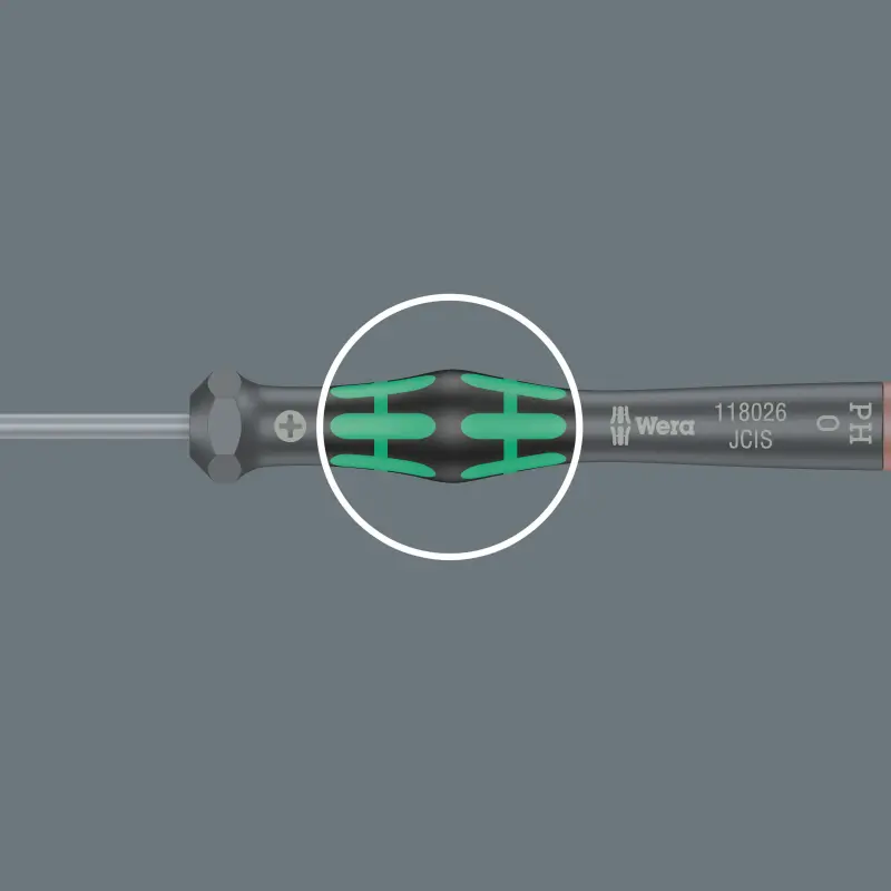 Wera 118152 Šroubováky Kraftform Micro 2035/6 B pro elektroniku (Sada 6 ks a stojánek) (W05118152001)