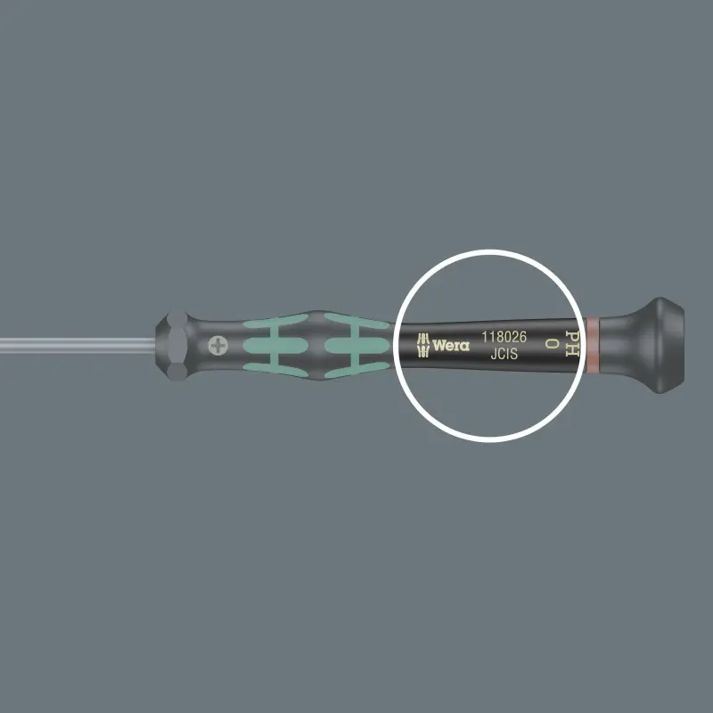 Wera 118152 Šroubováky Kraftform Micro 2035/6 B pro elektroniku (Sada 6 ks a stojánek) (W05118152001)