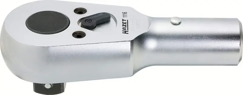 Hlavice ráčny 1" s přepínací páčkou a prodlužovací tyčí. Celková délka 824 mm HAZET 1116/2