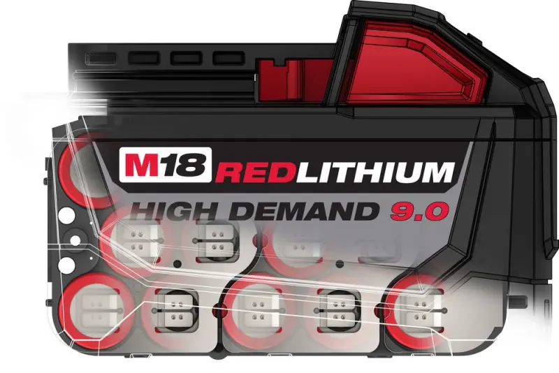 Akumulátor Milwaukee M18 B9 (18 V / 9,0 Ah), REDLITHIUM, 4932451245