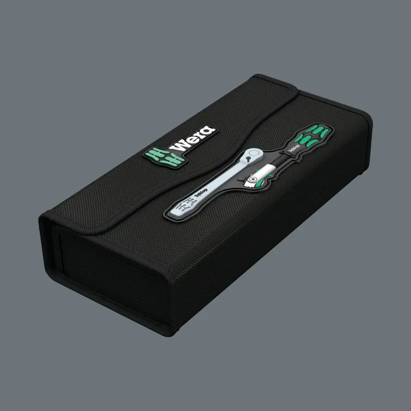 Wera 135949 Ráčnová sada 1/4" Kraftform Kompakt Zyklop MS1 Metal/Speed (Sada 8 dílů) (W05135949001)
