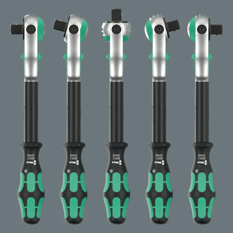 Wera 135949 Ráčnová sada 1/4" Kraftform Kompakt Zyklop MS1 Metal/Speed (Sada 8 dílů) (W05135949001)