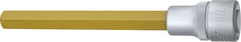 Sroubováková hlavice 1/2" vnitrni 6-hran 10x140mm Hazet 986SL-10 (EDE61340101)