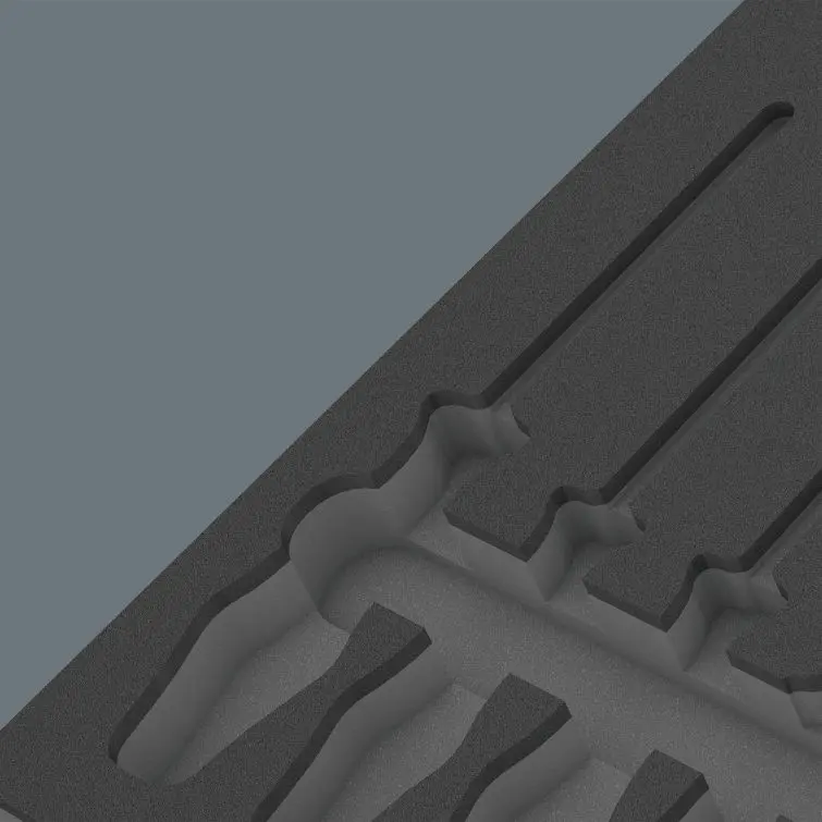 Wera 137312 Nářaďový modul - pěnová vložka 9812 pro set šroubováků TORX 9712. Bez nářadí (W05137312001)