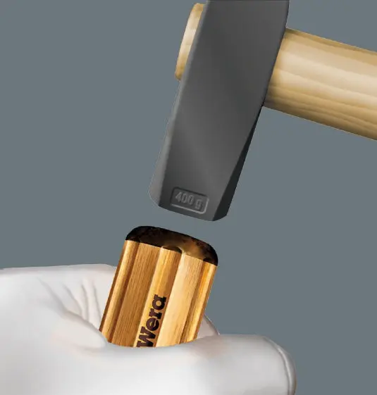 Wera 137810 Šroubováky s dřevěnou rukojetí typ 930/955/6 (Sada 6 dílů) (W05137810001)