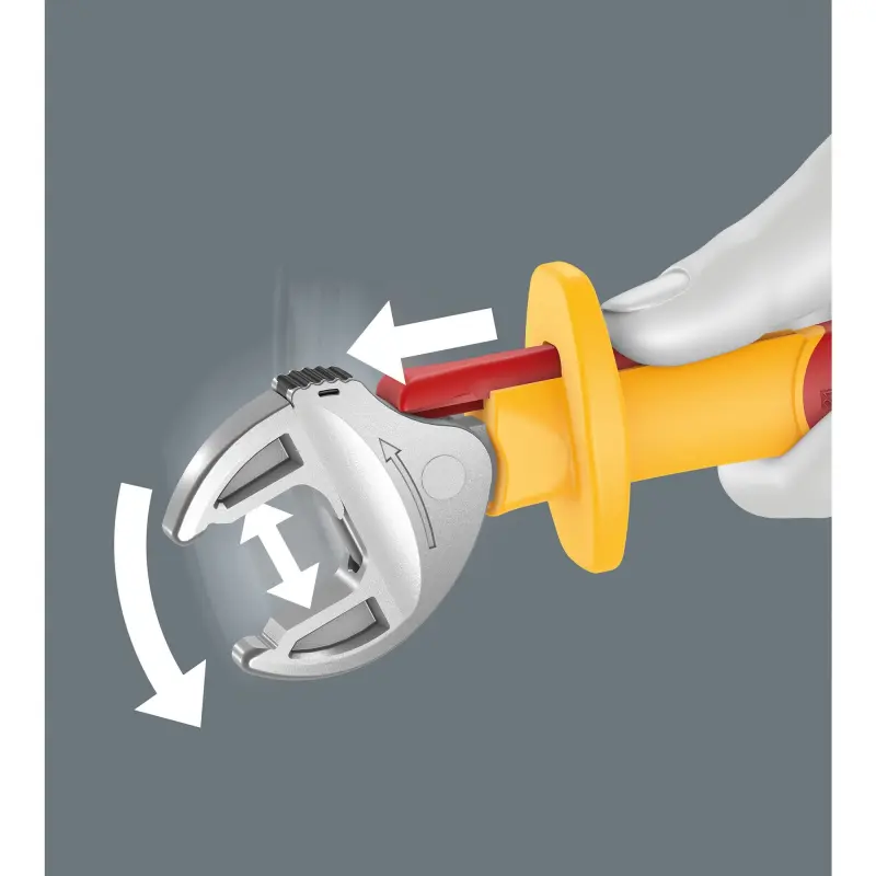 Wera 150124 Nářaďový modul - pěnová vložka 9734 s otevřenými klíči Joker 6004 VDE Set 1, se samočinným nastavením. (Sada 4 díly) (W05150124001)