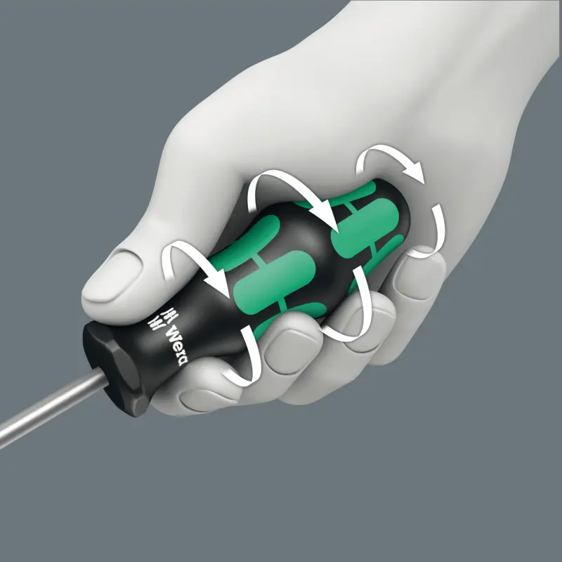 Wera 223161 Šroubováky Kraftform Plus 367/7 TORX® HF, přidržovací funkce (Sada 7 dílů + stojánek) (W05223161001)