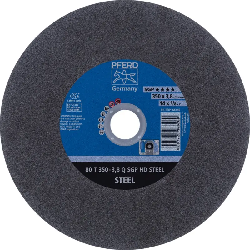 80T350-3,8 A24 Q SG-HD/25,4  KOTOUČ ŘEZNÝ A Q SG-H (PF4007220166260)