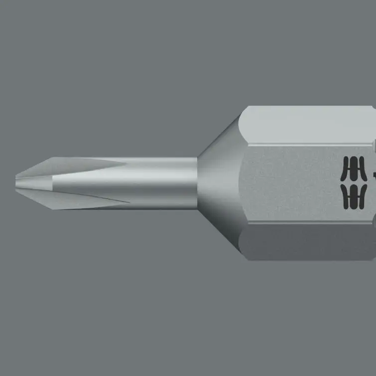 Wera 380201 Šroubovací bit 1/4" Hex PH 0 x 89 mm, typ 851/4" J na křížové šrouby Phillips (W05380201001)