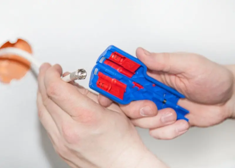 Odizolovací nástroj Weicon Coax-Stripper No. 1 F Plus na koaxiální kabely (WEI52000001)