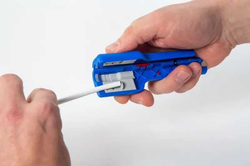 Odizolovací nástroj Weicon Coax Stripper No. 1 F Plus na koaxiální kabely (WEI52002001)