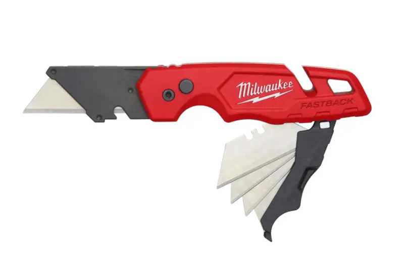 Zavírací nůž Milwaukee FASTBACK se zásobníkem pro čepele (MI4932471358)