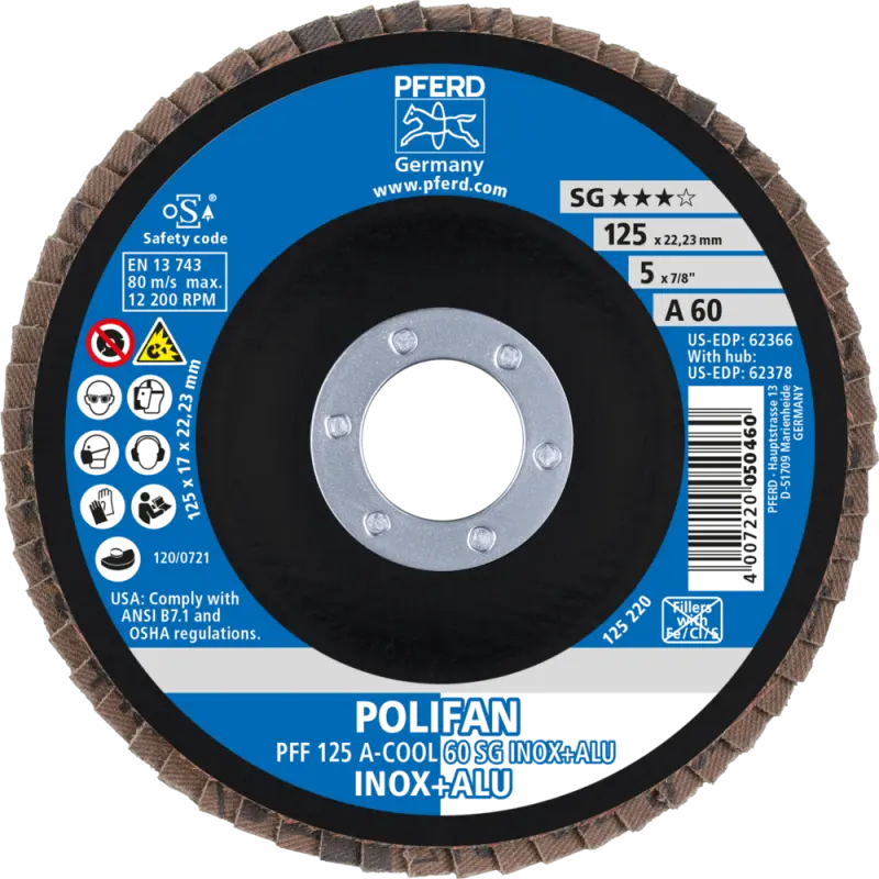 PFF 125-22 A 60 SG-COOL/22,2  KOTOUČ LAMELOVÝ SG-A (PF4007220232934)