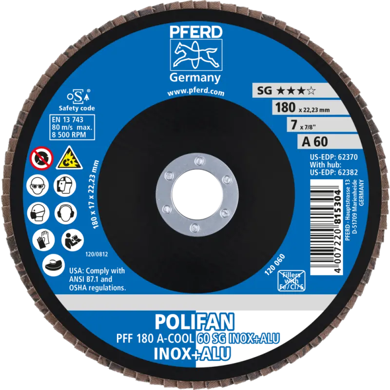 PFF 180-22 A 60 SG-COOL/22,2  KOTOUČ LAMELOVÝ SG-A (PF4007220232989)