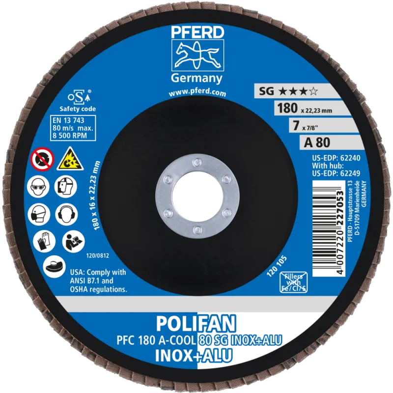 PFC 180-22 A 80 SG-COOL/22,2  KOTOUČ LAMELOVÝ SG-A (PF4007220233016)