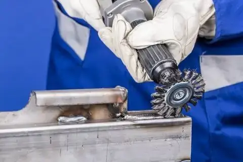 Kotoučový kartáč pr. 76 mm Pferd POS RBG 7006/6 INOX 0,35 - splétaný drát (PF4007220233955)