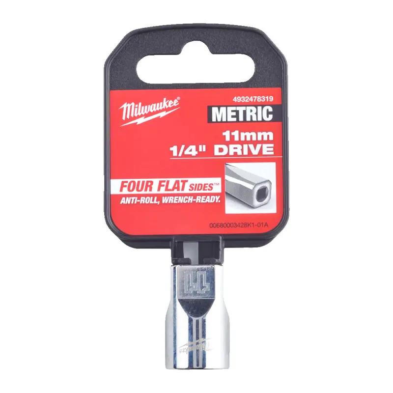 Hlavice FOUR FLAT™ 1/4" 11 mm Milwaukee 4932478319 (MI4932478319)