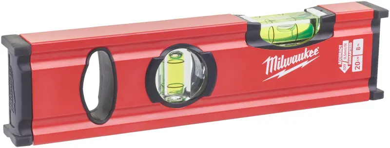 Tenká vodováha MILWAUKEE 20 cm SLIM. Magnetická (MI4932478897)