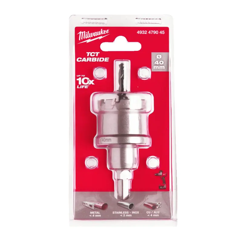 Karbidová kruhová pilka Milwaukee Holesaw TCT 40 mm, 4932479045 (MI4932479045)