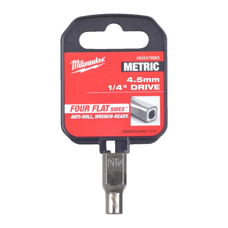 Hlavice FOUR FLAT™ 1/4" 4 mm Milwaukee 4932479993 (MI4932479993)